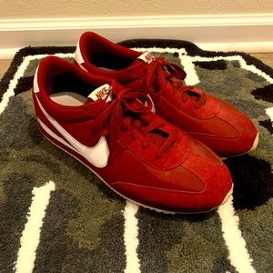 Size 12 - Nike Cortez Basic Nylon Team Red